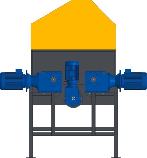 Смеситель грунта, торфа, кормов