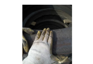 Бандаж колесных пар тепловоза 52-006 *коллекционны