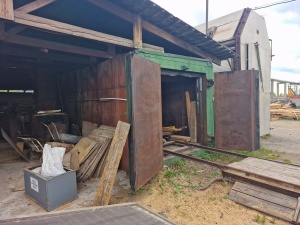 Сушильная камера из корпуса ПАП32 в комплекте с воздухонагревательной установкой УВН100