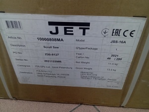 Лобзиковый станок JET JSS-16A