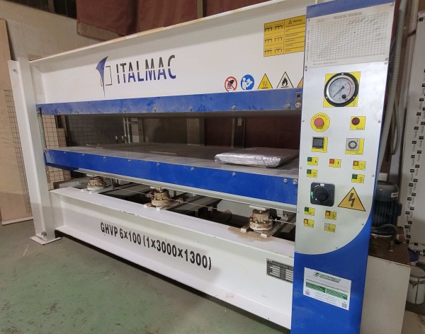 Горячий гидравлический пресс ITALMAC GHVP 3000х1300