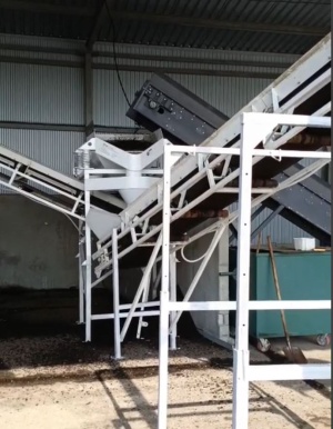 Линия производства почвогрунтов, почвосмесей, линия смешивания грунтов, линия переработки