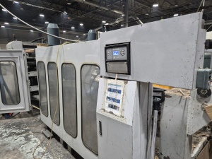 Автоматическая линия ZXE300, 2014 г.в. для изготовления четырехклапанных ящиков из гофрокартона