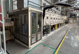 Линия для нанесения клея CROWN MACHINERY R-LTDA