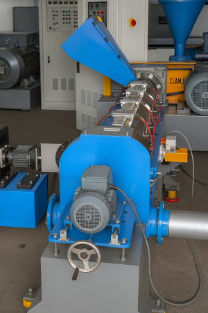 Линия воздушной грануляции полиэтилена (конический шнек Ø115–Ø80)