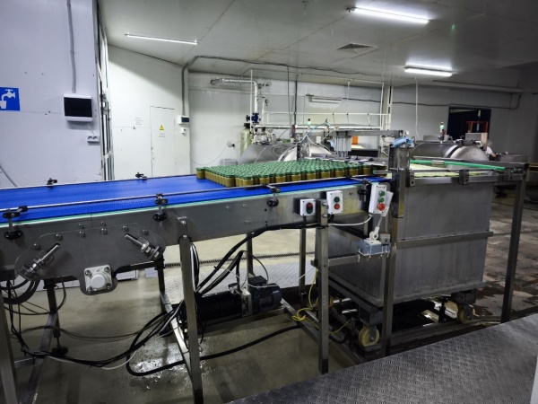 Модульный горизонтальный конвейер