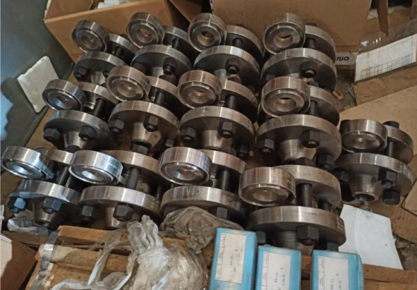 Заглушка поворотная Ду50Ру10 (обтюратор в сборе)