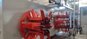 Намотчик для труб и кабеля двух дисковый JQ16-32