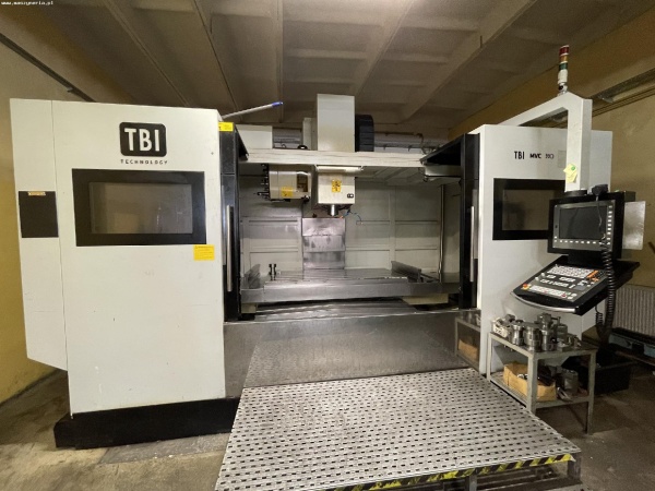 Вертикальный обрабатывающий центр с ЧПУ TBI MVC 1890