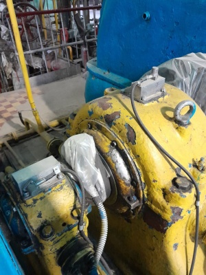 Система контроля вибрации опор электрогенератора ГТЭ-10/95