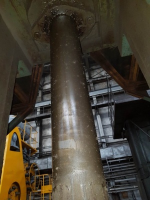 Молот штамповочный паровоздушный МВ 2145в комплекте с шаботом