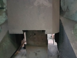 Молот штамповочный паровоздушный МВ 2145в комплекте с шаботом