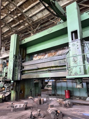 Токарно-карусельный КУ80ЛФ1, диаметр обработки 8000мм