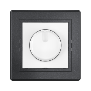 Диммер скрытой установки CADUCEUS ALING PRESTIGE поворотно-нажимной, проходной, 40-400ВА, 230В, 50Гц