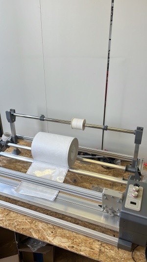 Резак для рулонных материалов, пузырьковой пленки CutterX