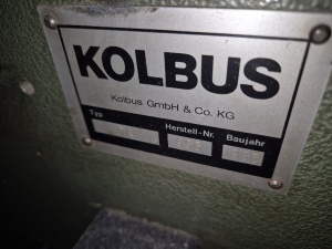 Крышкоделательная машина KOLBUS DA 36