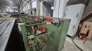 Линия для изготовления сварной гофрированной трубы