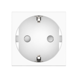 Розетка CADUCEUS ALING HIDE для скрытой проводки, с заземлением, со шторками, 16А, 250В~, с горизонтальным расположением разъёма