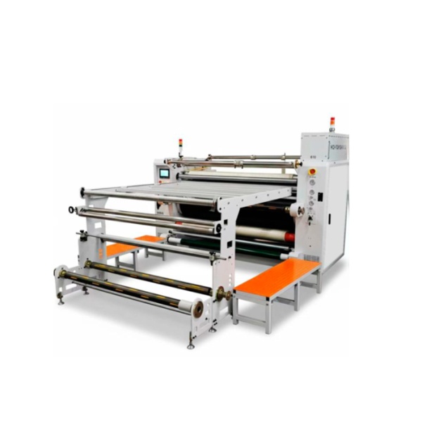 8-ми головочный высокоскоростной сублимационный термопринтер + рулонный каландровый термопресс L1908 + ZS-BD