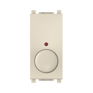 Диммер поворотно-нажимной для индуктивной нагрузки с индикацией 40-300ВА, 230В~, 1М