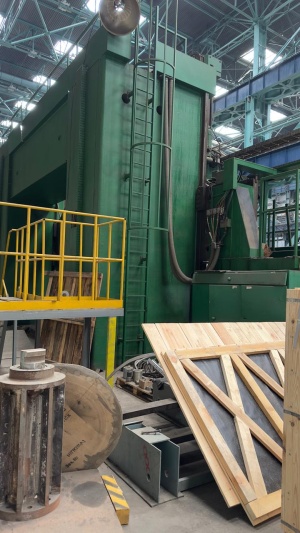 Токарно карусельный Модель DORRIES SD600/6500 с ЧПУ Станок оснащен осью С, совместно с фрезерно-расточным шпинделем