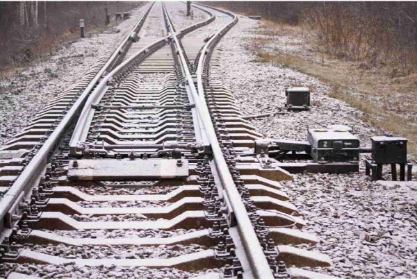 Стрелочный перевод Р65 марки 1/11, проект 2750 (без износа)