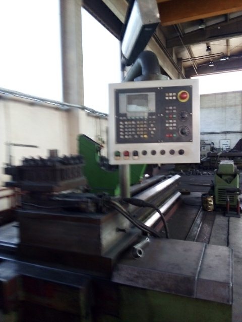 Токарный WOHLENBERG с ЧПУ 840D рмц 10000м диаметр обработки 1200мм