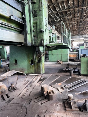 Токарно-карусельный КУ80ЛФ1, диаметр обработки 8000мм