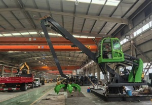 Перегружатель стационарный для перегрузки ТКО, мусора, металлолома, дерева ZX-10000