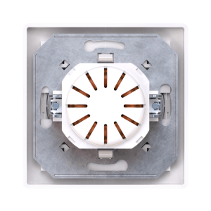 Диммер скрытой установки CADUCEUS ALING PRESTIGE поворотно-нажимной, проходной, 40-400ВА, 230В, 50Гц