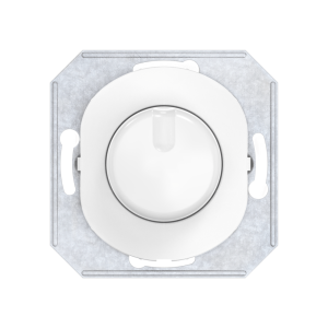 Диммер скрытой установки CADUCEUS ALING EON, поворотно-нажимной, проходной, 40-400ВА, 230В, механизм