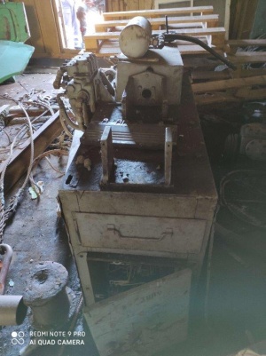 Станок для рихтовки и сборки рессор Р-27