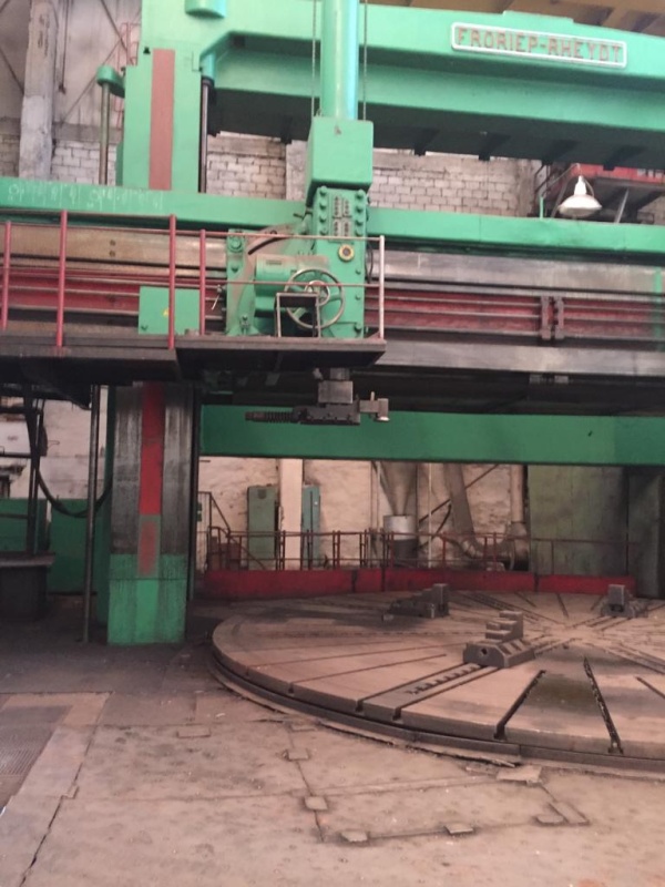 Токарно-карусельный FROPIER-PHEYDT Диаметр обработки 8000мм