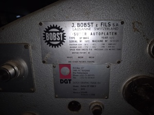 Высекальный пресс BOBST SP1080E