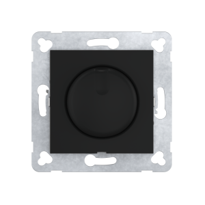 Диммер скрытой установки CADUCEUS ALING PRESTIGE поворотно-нажимной, LED 1-100Вт, универсальный, механизм