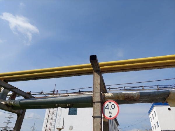 Наружный газопровод L=314 м