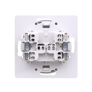 Выключатель скрытой установки одноклавишный CADUCEUS ALING EON с индикацией при включении, 16АХ, 250В~, механизм