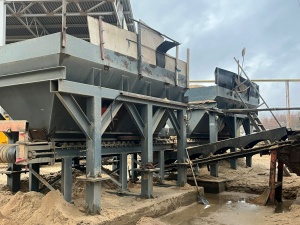 Комплекс оборудования для сушки песка