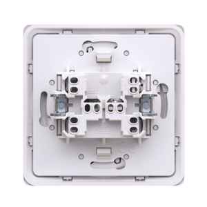 Выключатель скрытой установки CADUCEUS ALING EON, кнопочный, с символом «Звонок», 10А, 250В~