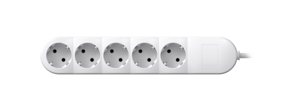 Удлинитель CADUCEUS ALING без выключателя, 5х16А, 250В~, 5м