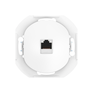 Розетка скрытой установки компьютерная CADUCEUS ALING EON с модулем Keystone RJ45 8P8C, cat.6, FTP, механизм