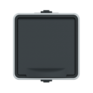 Розетка электрическая CADUCEUS ALING PROTECTA для открытой проводки, без шторок, с крышкой, 16А, 250В~