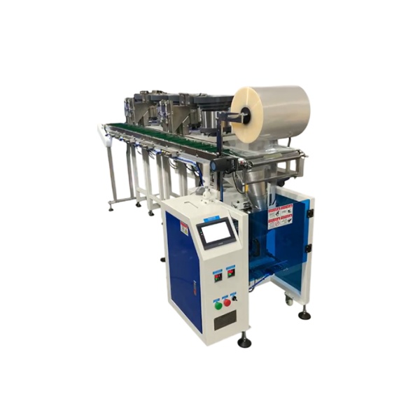 Счетно-фасовочная машина для упаковки метизов (с конвейером) TY-320-6P-PD