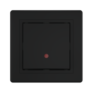 Выключатель скрытой установки CADUCEUS ALING PRESTIGE одноклавишный, с индикацией, 16АХ, 250В~