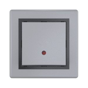 Выключатель скрытой установки CADUCEUS ALING PRESTIGE одноклавишный, с индикацией, 16АХ, 250В~