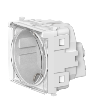 Розетка CADUCEUS ALING EXPERIENCE электрическая, модульная с крышкой, для скрытой проводки, механизм, 16А, 250 В~