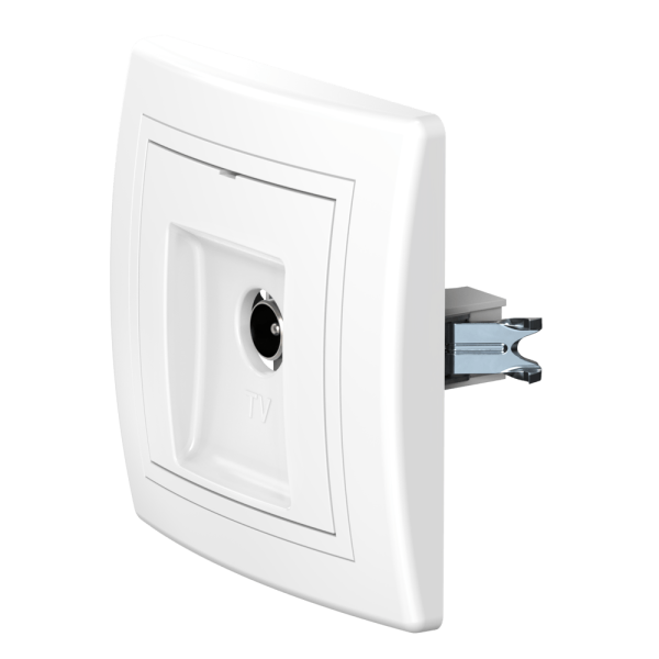 Розетка скрытой установки CADUCEUS ALING PRESTIGE антенная TV, одиночная