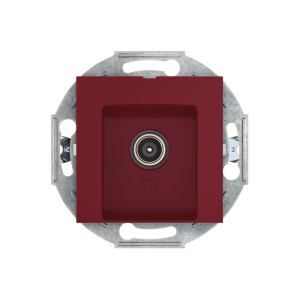 Встраиваемая розетка CADUCEUS ALING PRESTIGE антенная TV, одиночная, механизм