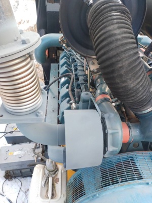 Дизельный генератор Doosan 500 квт наработка 110 моточасов