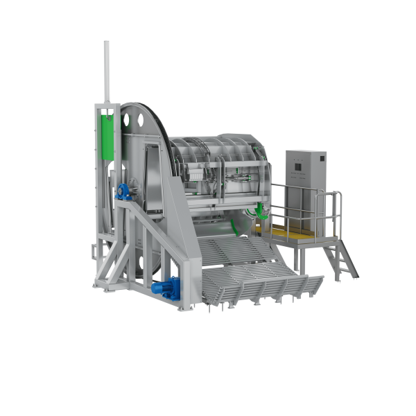 Халяльный ротационный забойный бокс для КРС